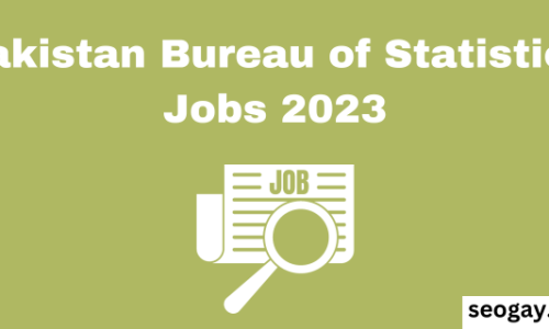 Pakistan Bureau of Statistics Jobs 2023-Apply Now