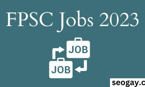 FPSC Jobs 2023-Apply Now